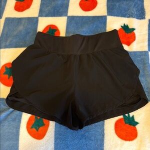 Move Theology Black Athletic Shorts